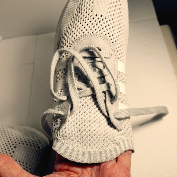 Adidas FlashBack Prime Knit Grey Textile Lace up Shoes Size 9.5 - Picture 9 of 12